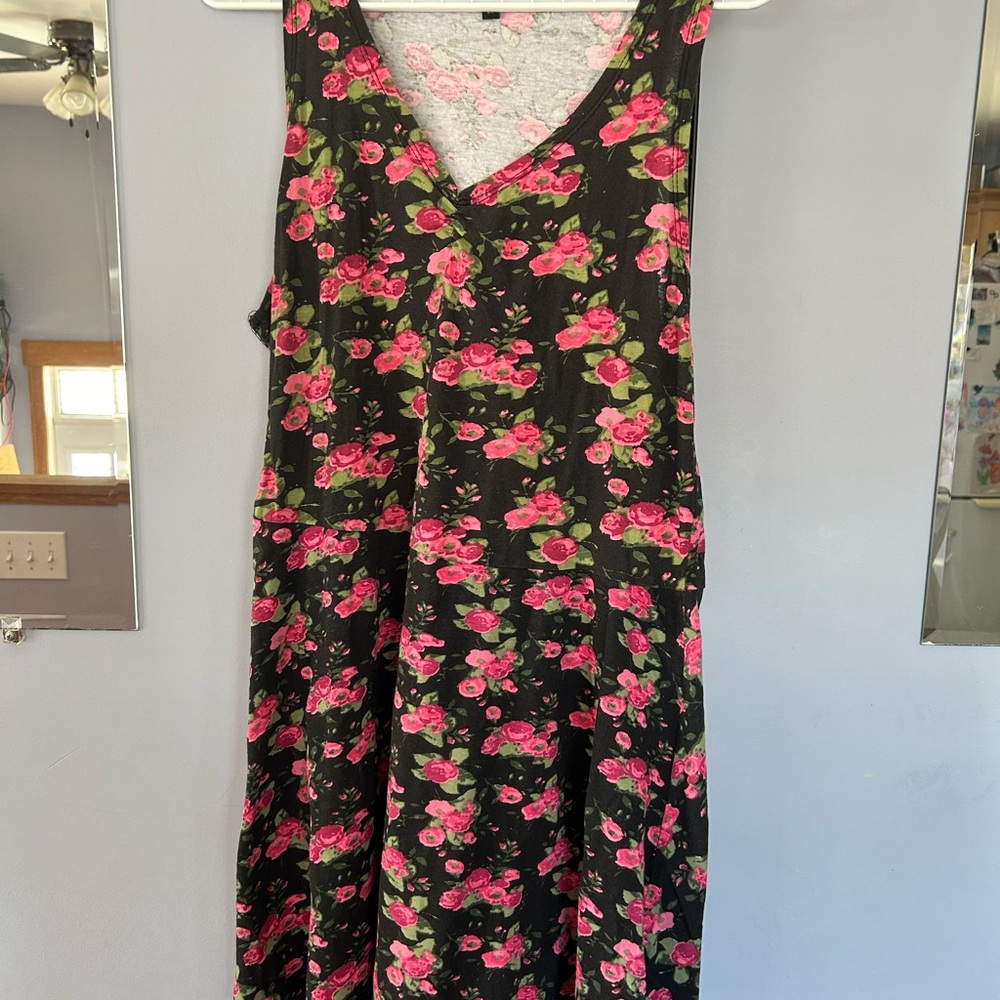 Pretty 2X floral Candy Couture dress